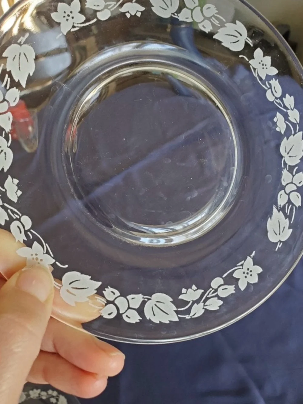 Pyrex elegant clear