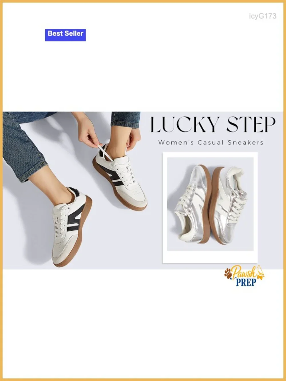 Genuine Leather & Suede Retro Fashion Sneakers with Gum Sole