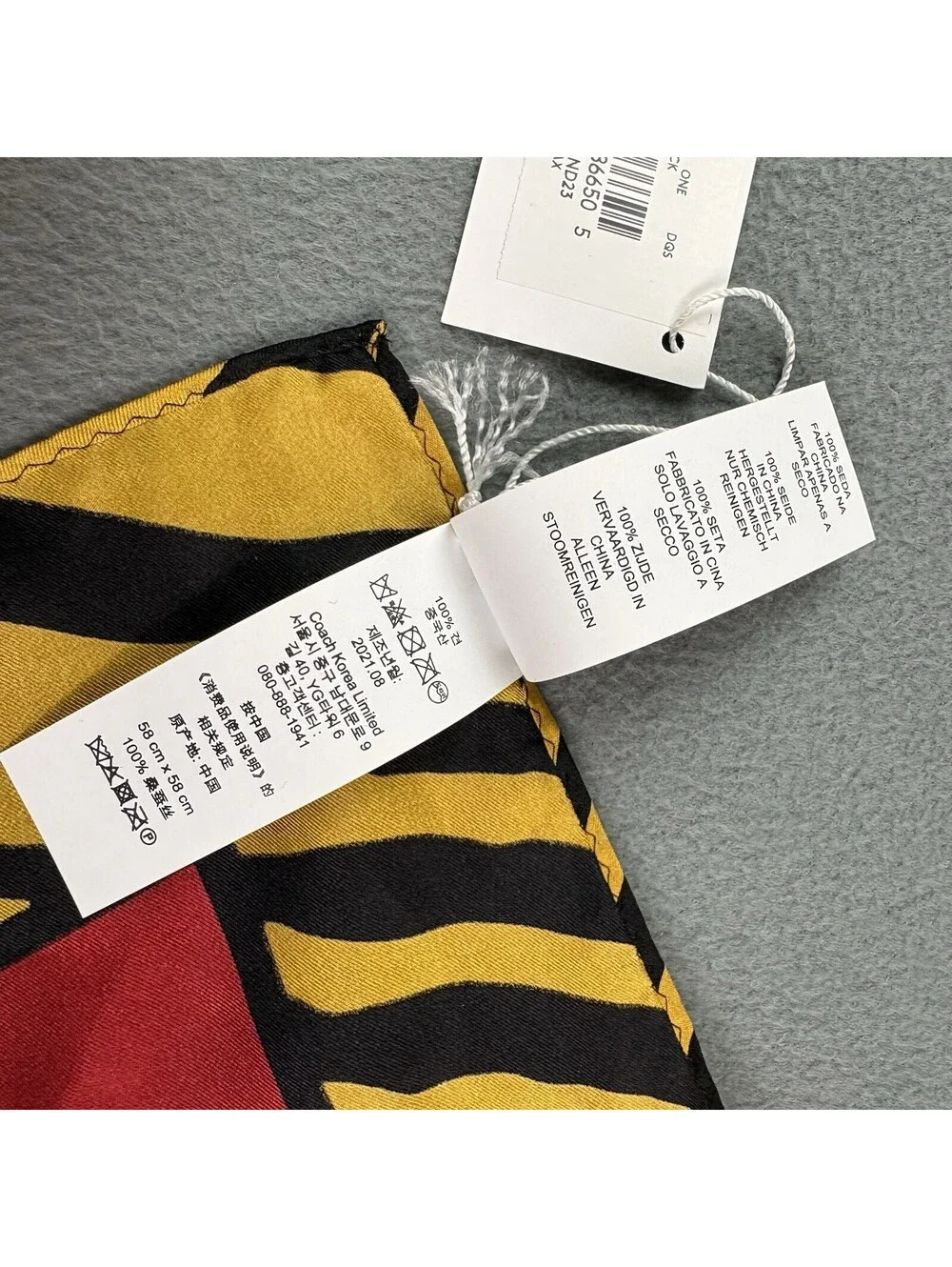 Coach new tags