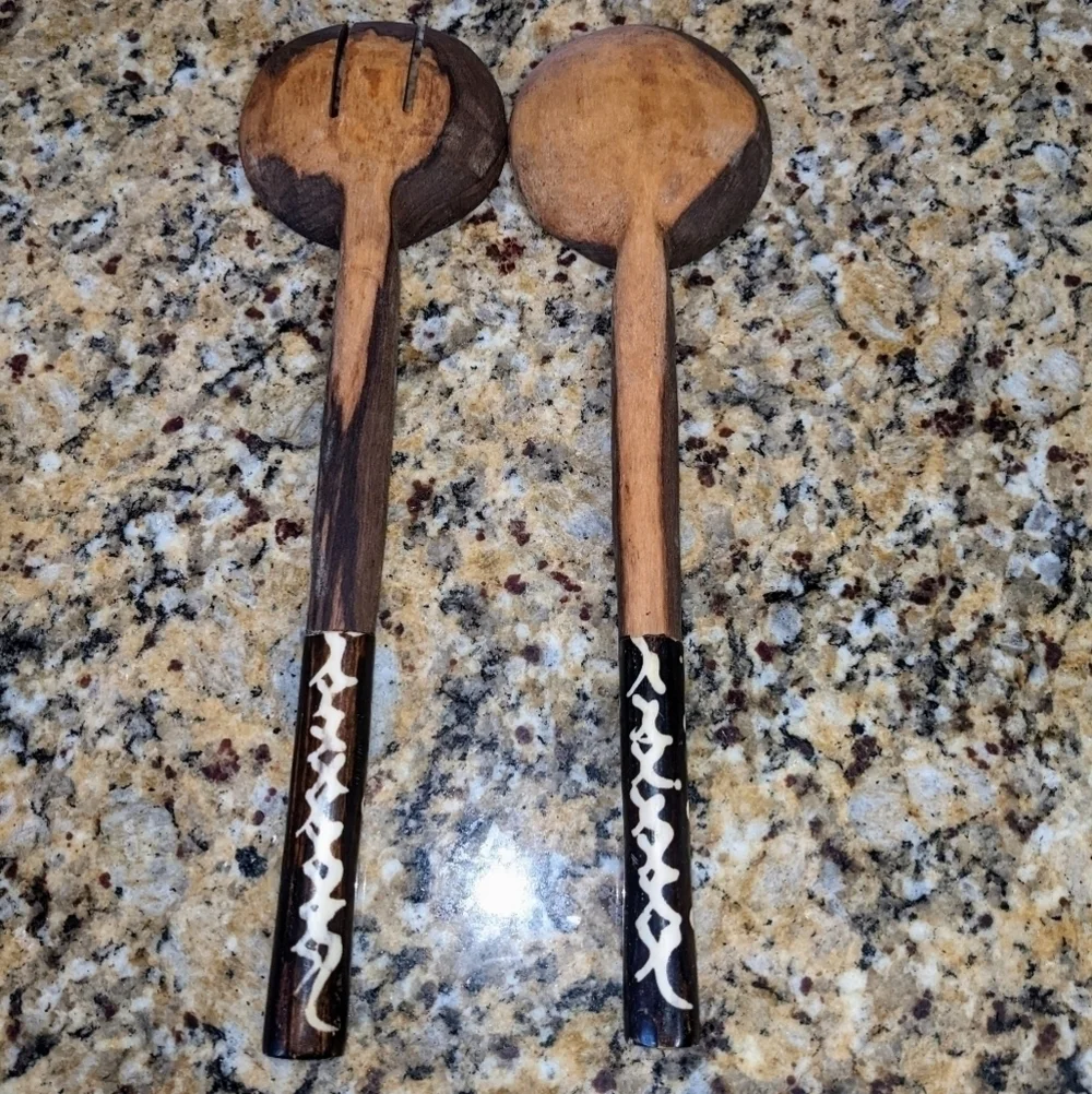 Handmade picturing african