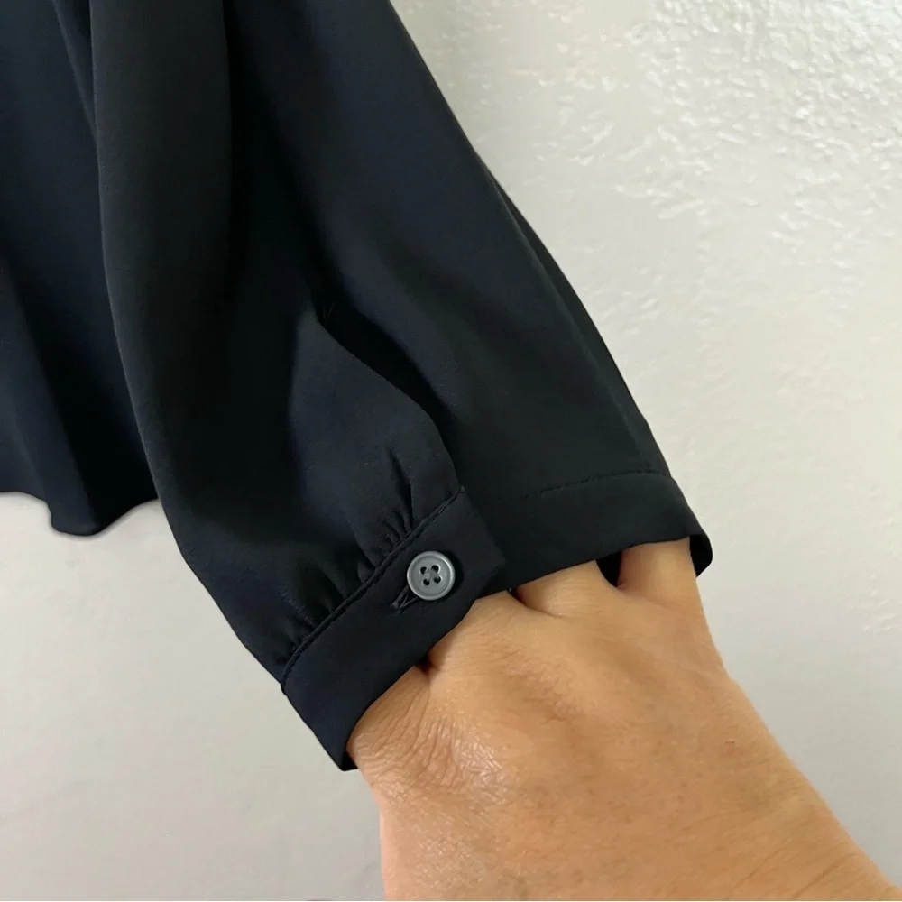 LOFT black ruffle