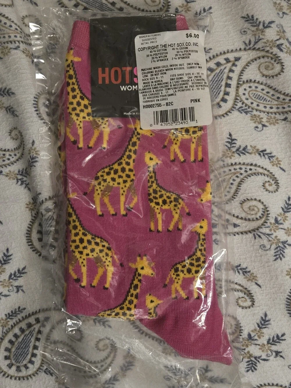Hot Sox colorful hawaii