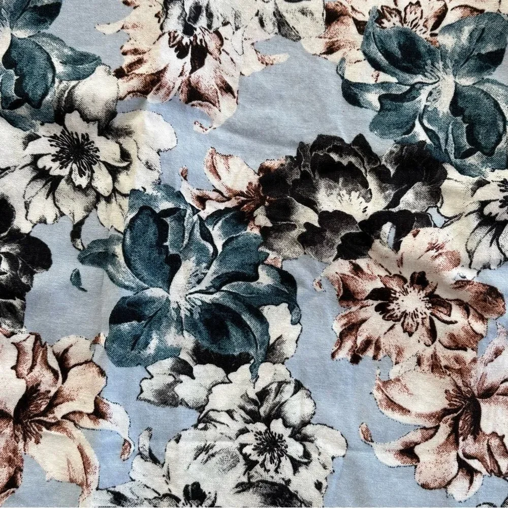 Denim & Flower LS Button-Down Shirt
