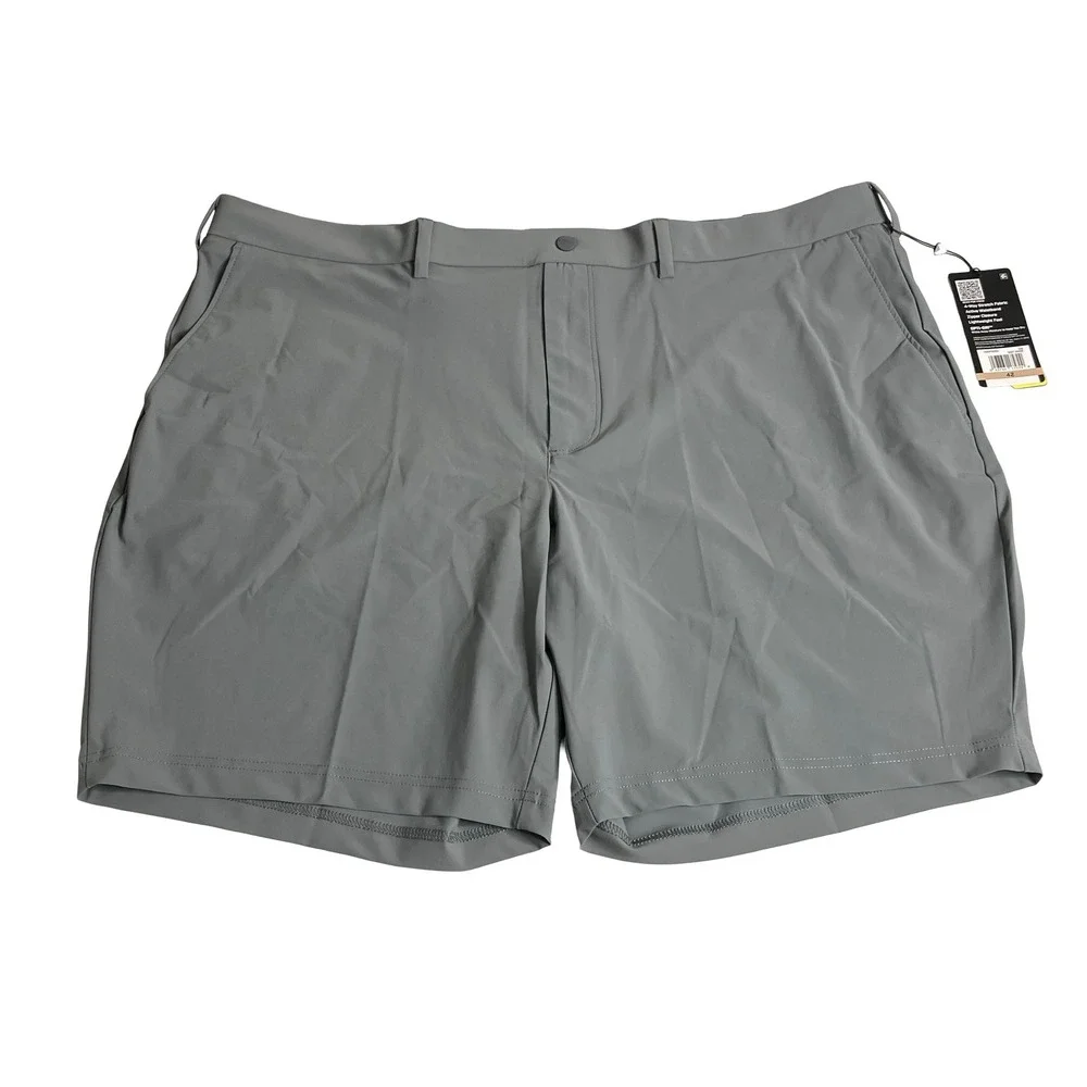 Callaway Epic Pull On Shorts Mens 42 Grey Quiet Shade Golf‎ Performance Stretch