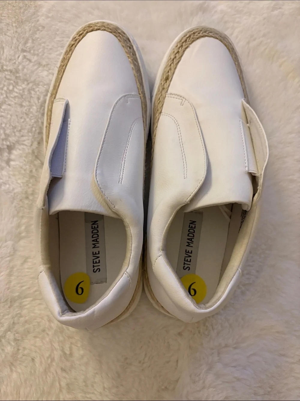 Steve Madden dasher espadrille slip-on sneaker Size: 9