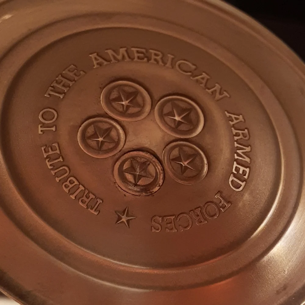 Avon Tribute to the American Armed Forces Stein