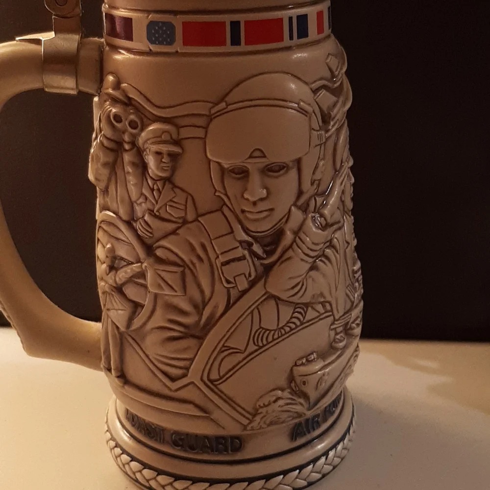 Avon Tribute to the American Armed Forces Stein