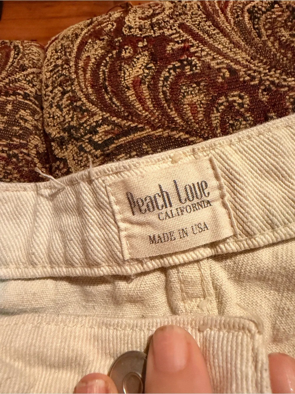 Peach Love California cream colored
