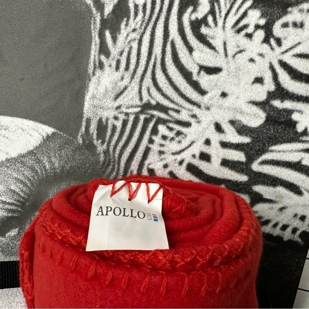 Apple promo embroidered