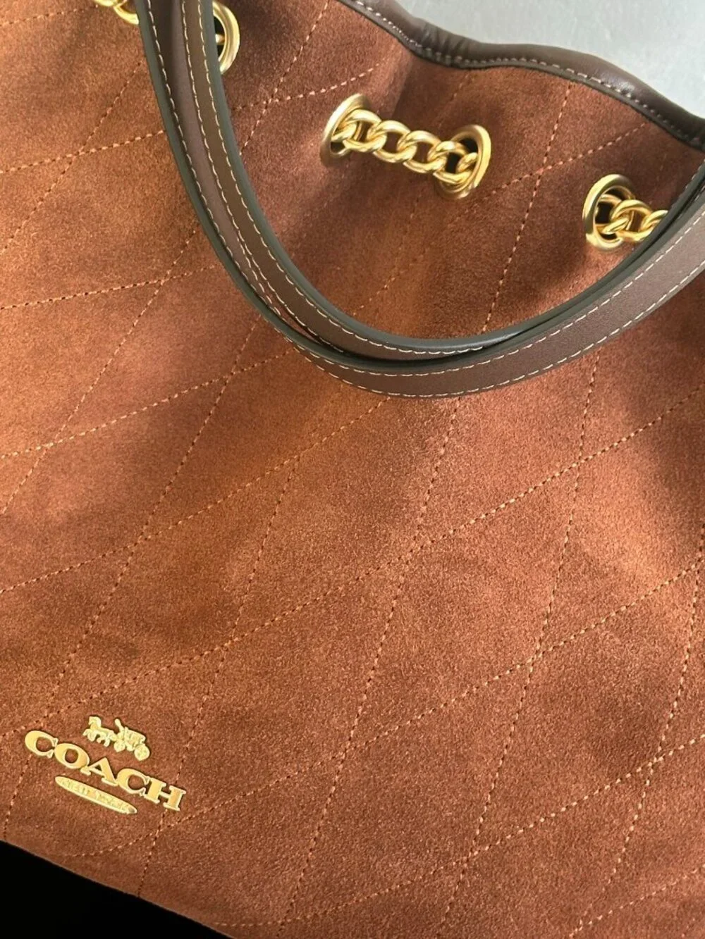 Coach warm brown