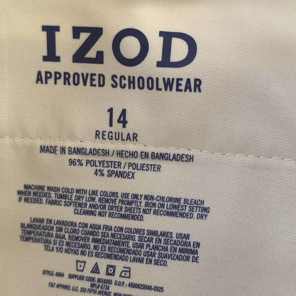 Izod these pants