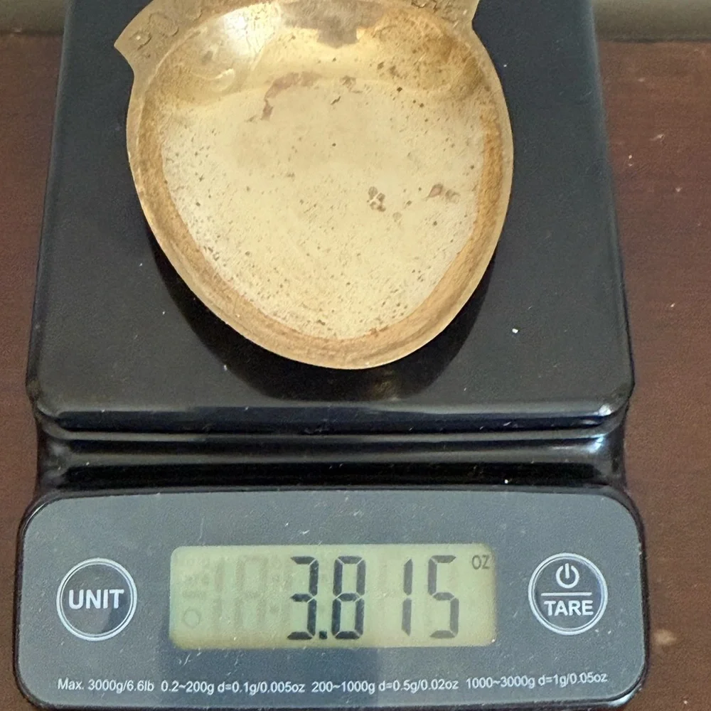Vintage‎ Solid Brass “Pocket Change” Dish trinket decor