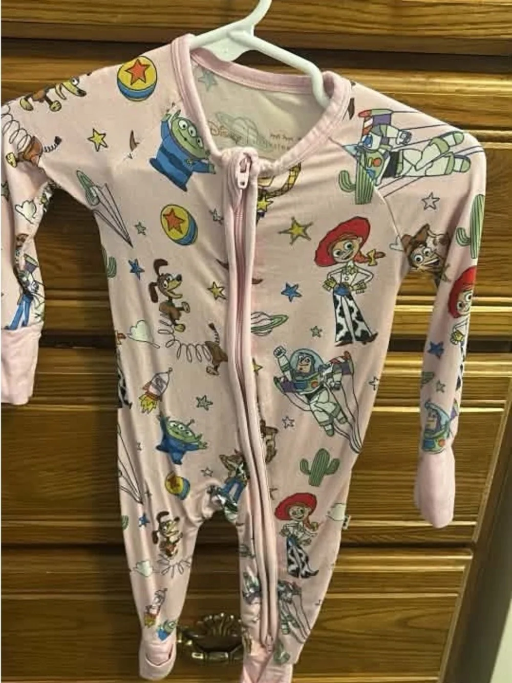 Little Sleepies Pink Toy Story Zippy