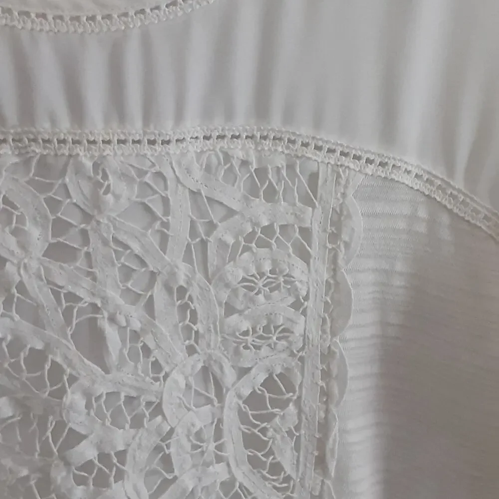 Anthropologie crochet lace