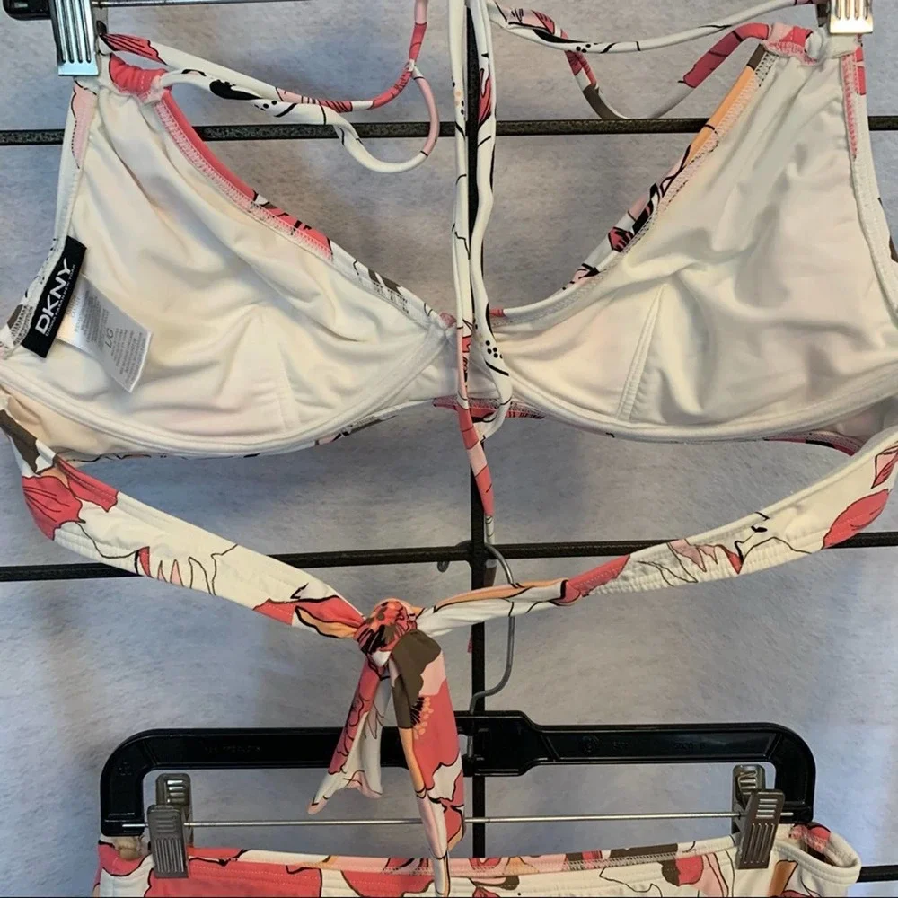 Dkny floral halter
