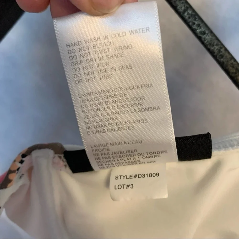 Dkny floral halter