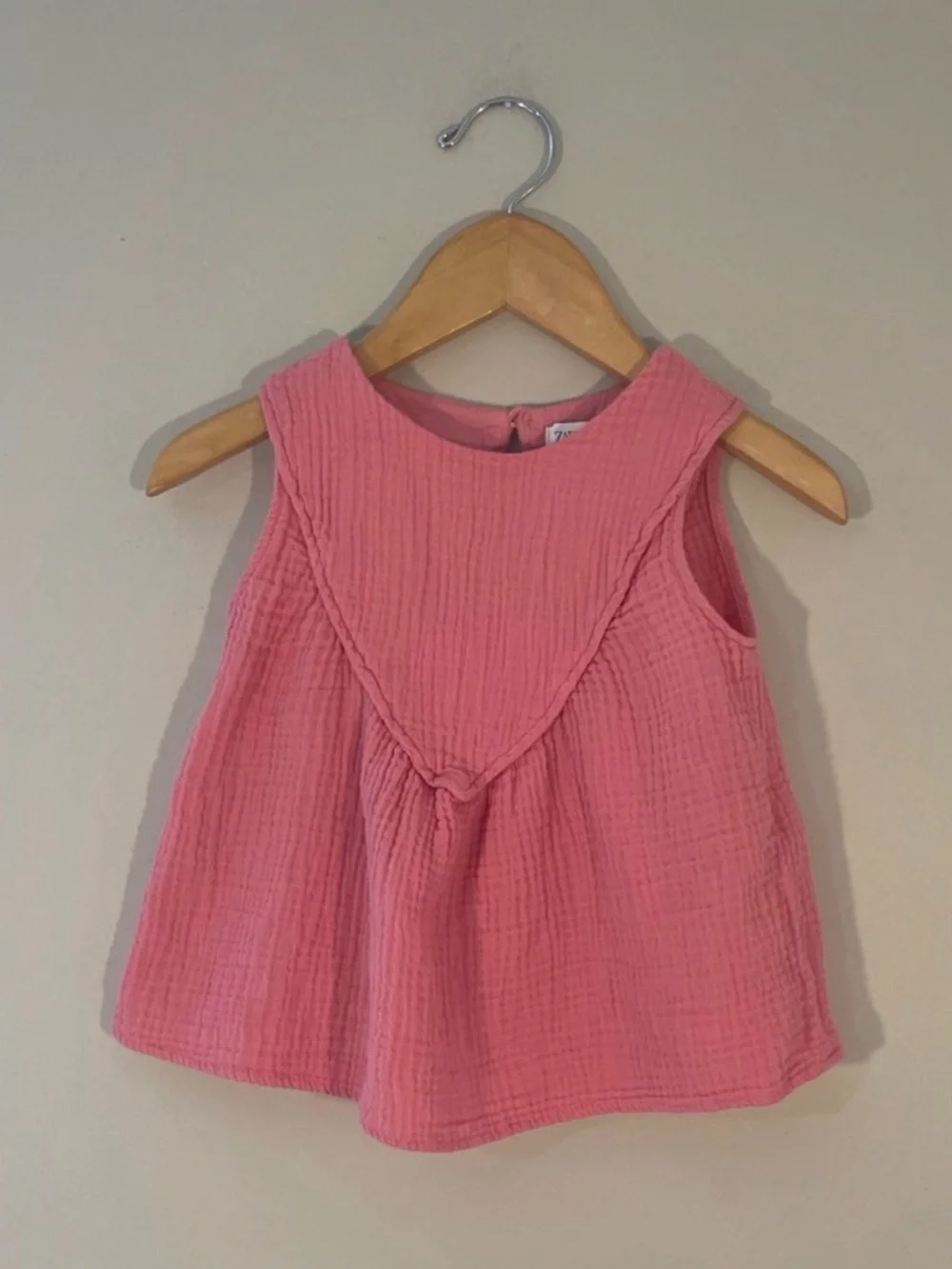 $15 ADD ON Zara Pink top muslin 3-4Y cotton on rylee + cru baby gap‎ janie and