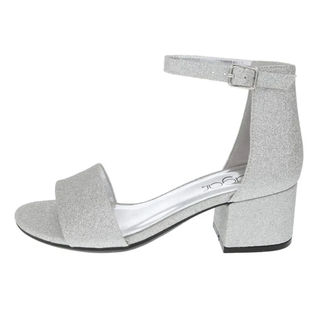 Sugar Women’s Sandals sz 6.5 Silver Slip NEW # Box 711