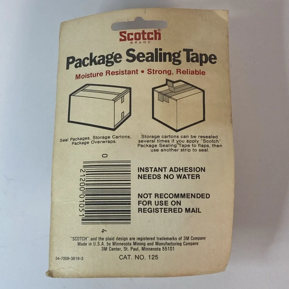 Scotch vintage nos