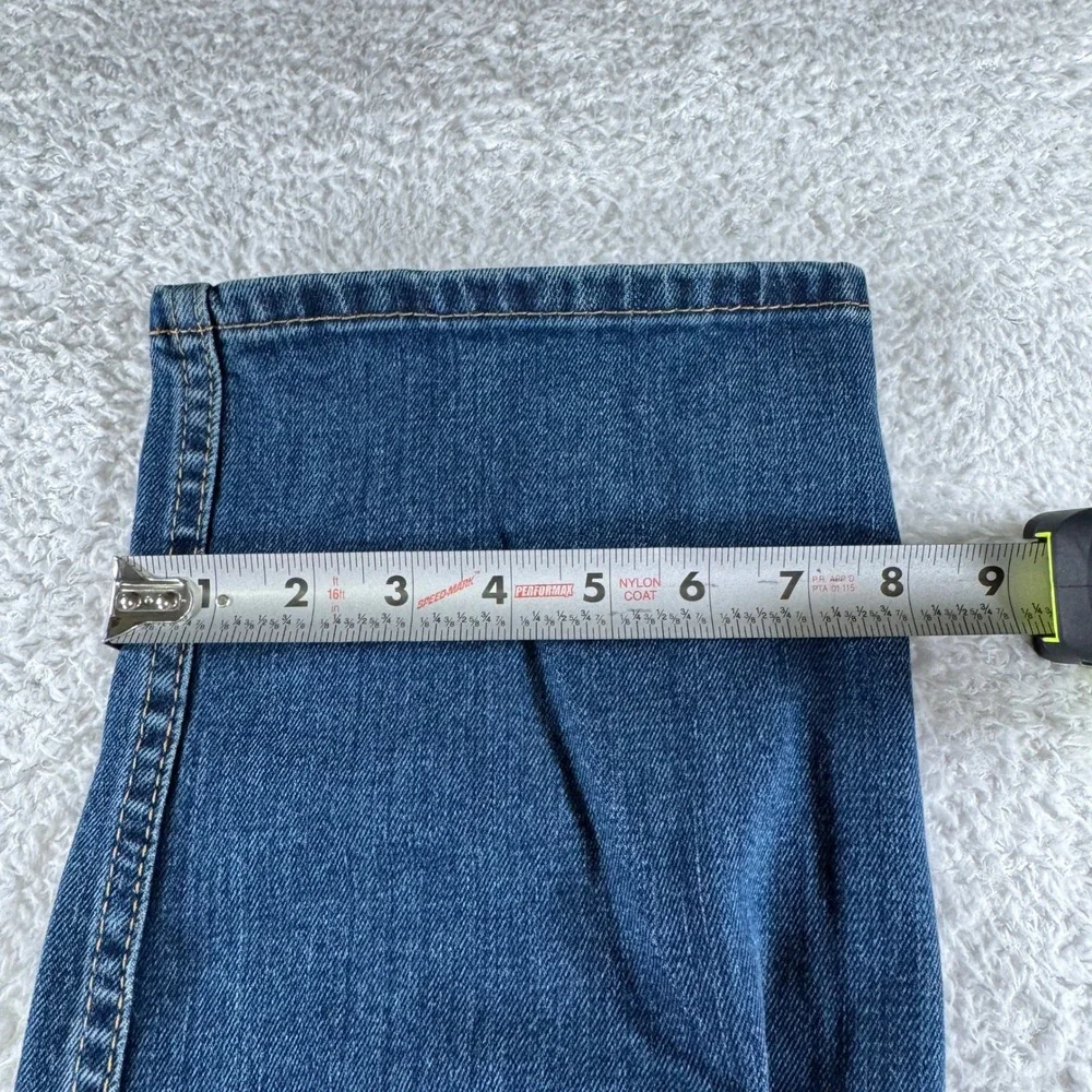 Men's Size 34x32 Levi 505 Regular Fit Denim Blue Jeans Medium‎ Wash Clean