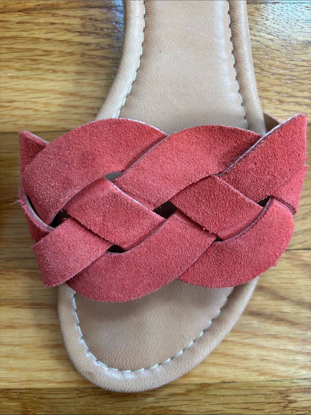Mila Paoli braided suede
