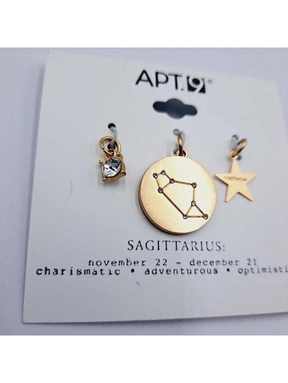 Apt. 9 gold tone