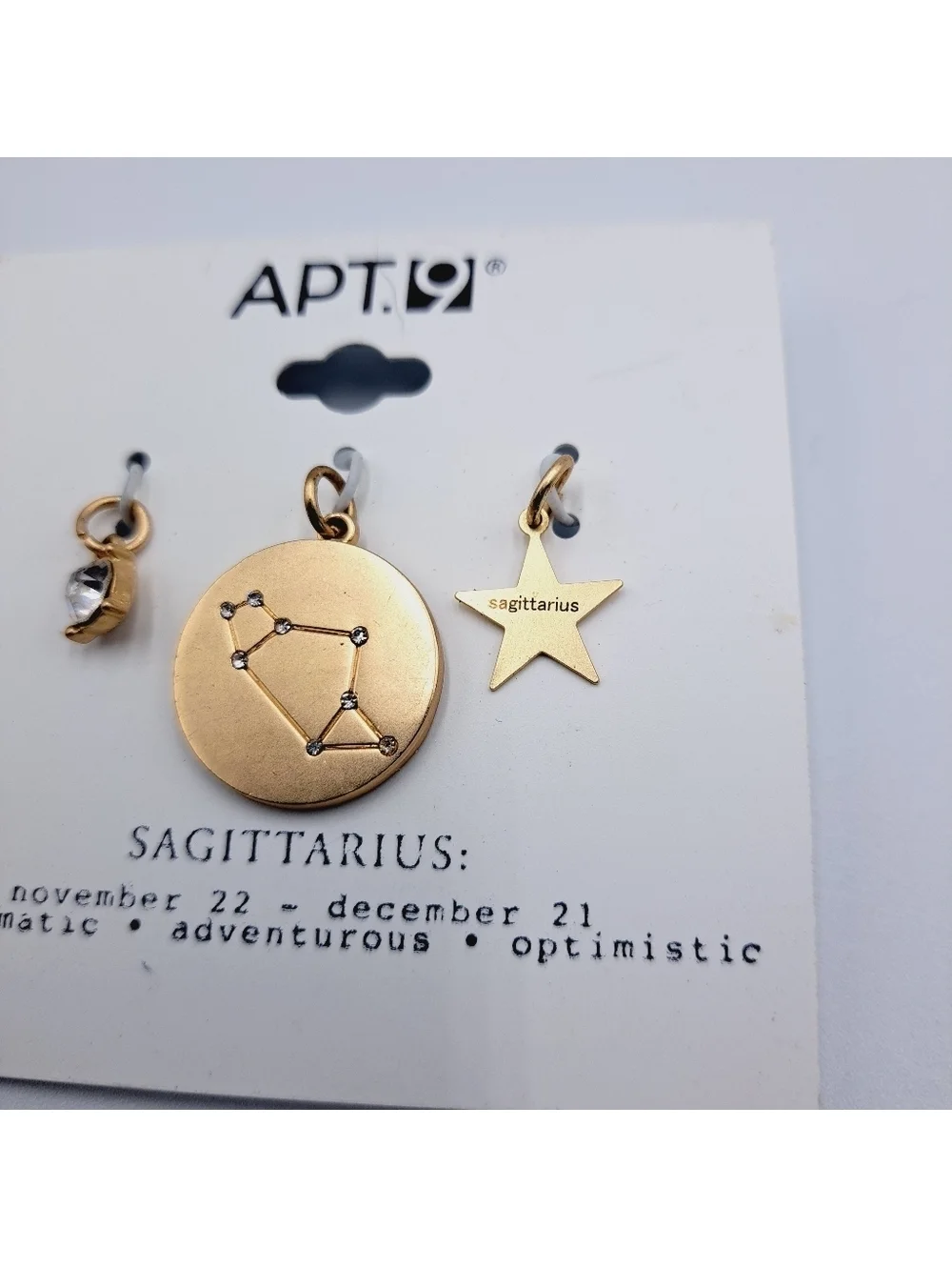 Apt. 9 gold tone