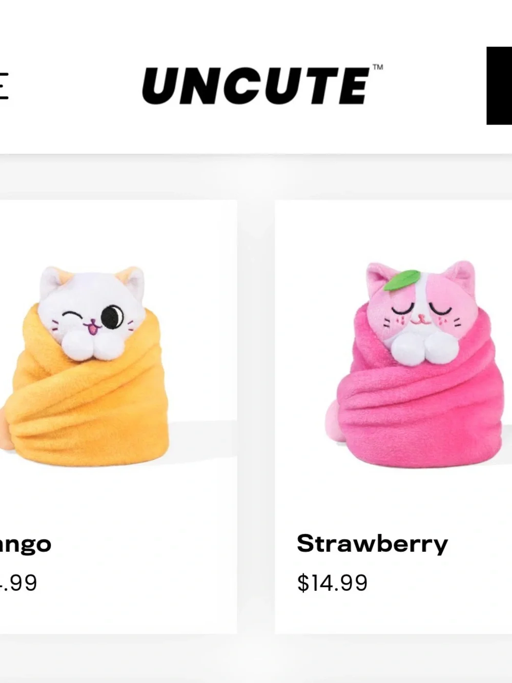 Uncute adorable white