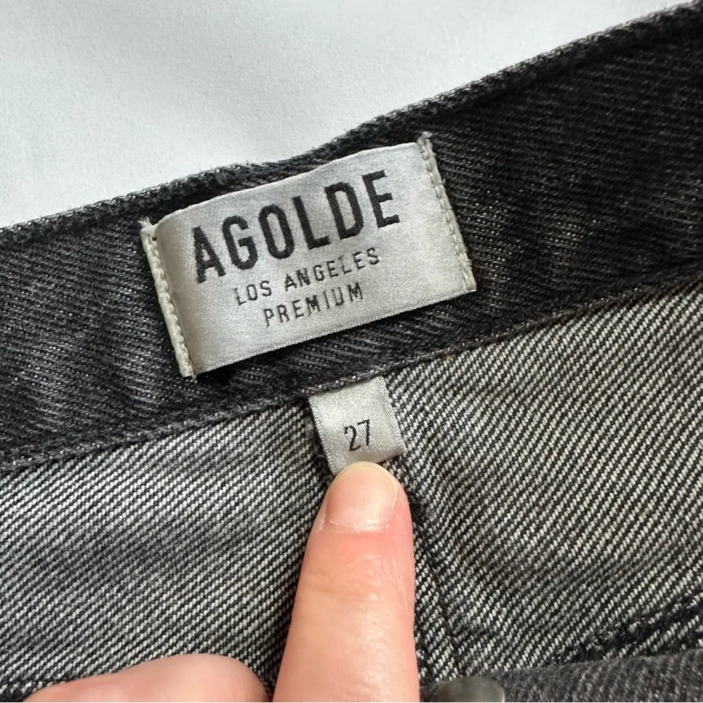 Agolde chic charcoal