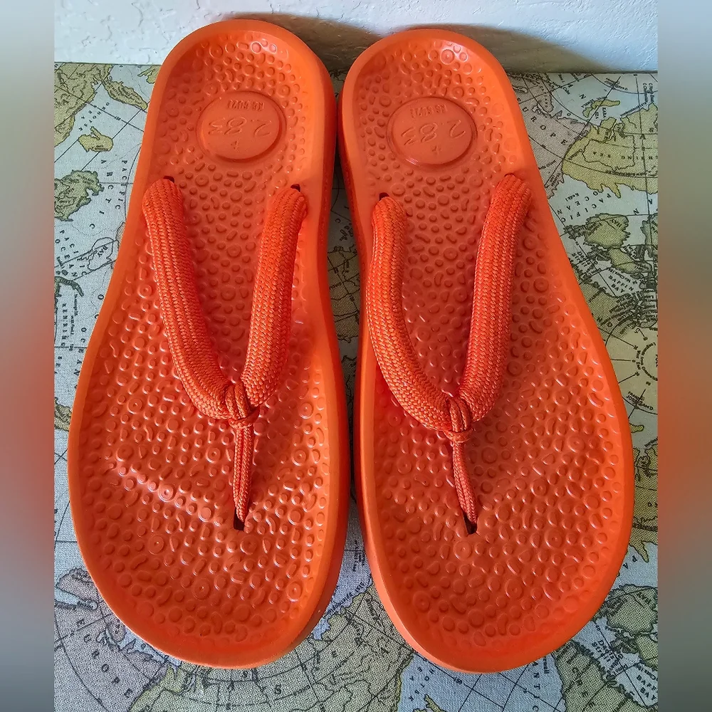 Allbirds orange 🍊 flip flops size‎ 9-9.5