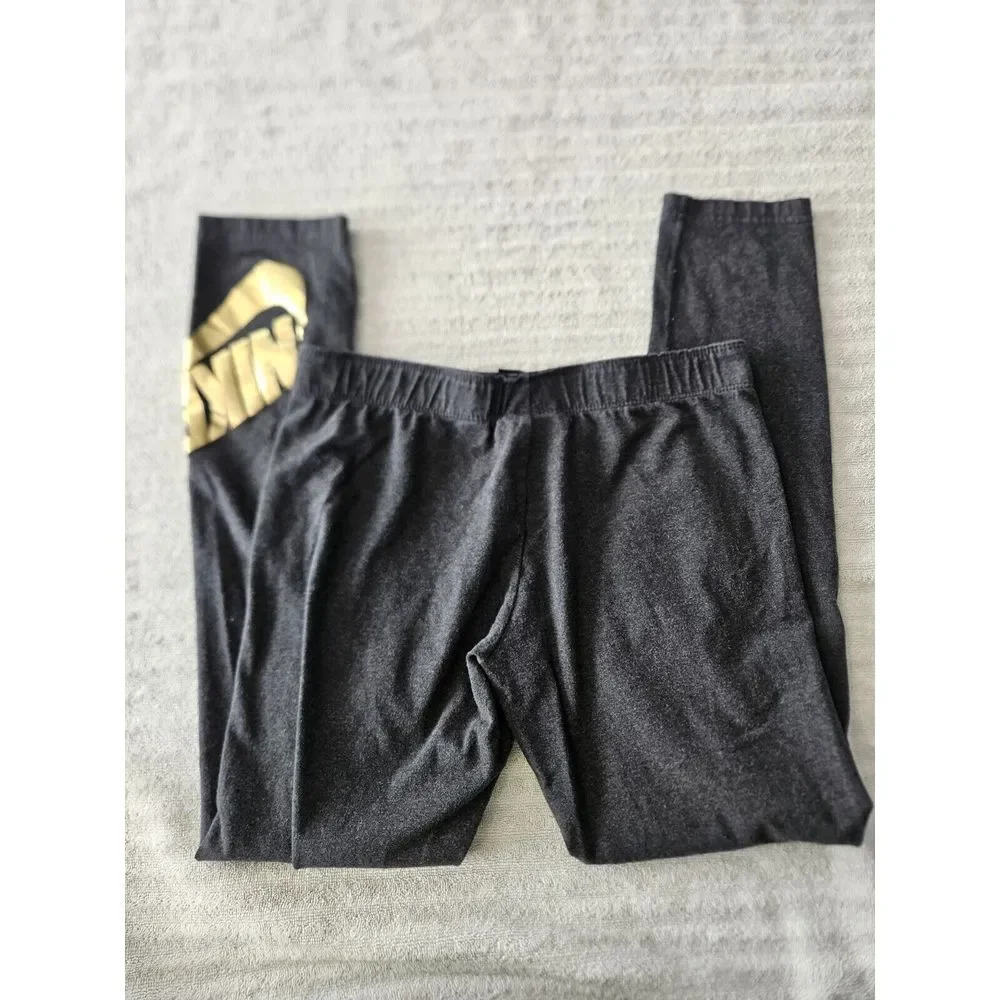 Nike Sportswear Favorite Girl's Graphic Leggings‎ DB2824-032 NEW No TAGS XL