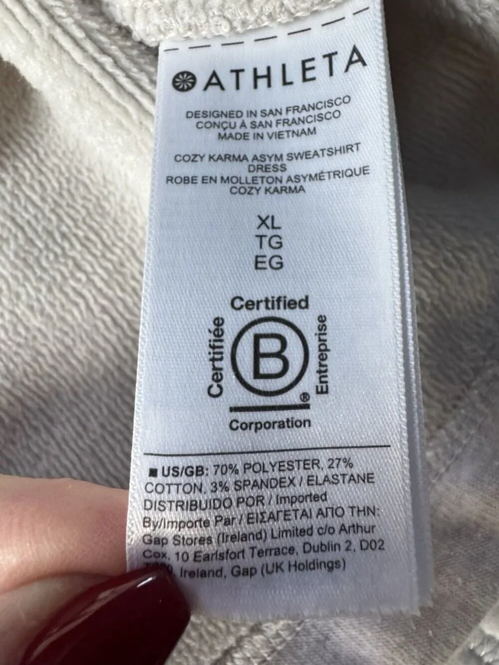 Athleta cozy karma