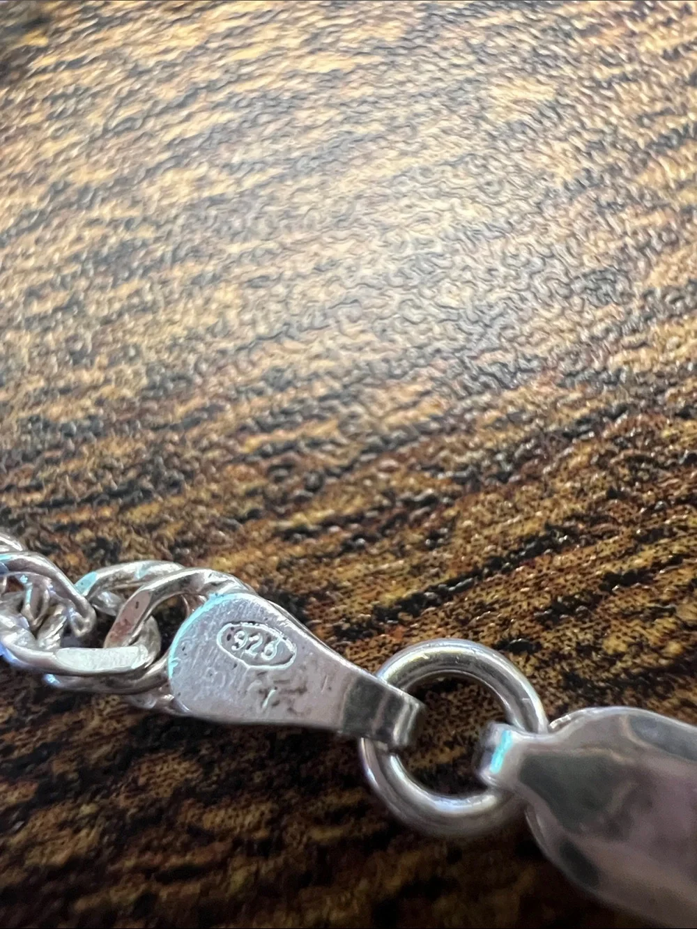 Hammered Sterling Silver Cross Pendant Necklace
