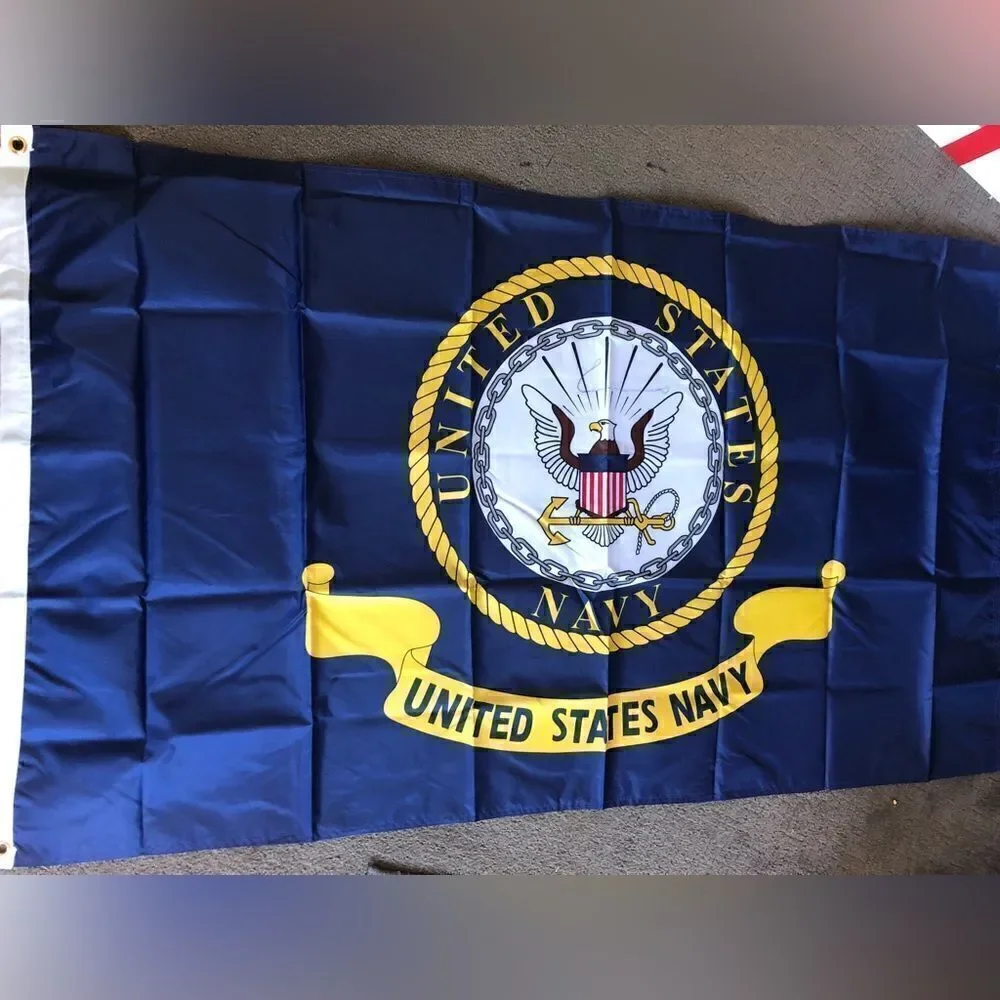 US Navy two-sided nylon outdoor flag 3 x 5’