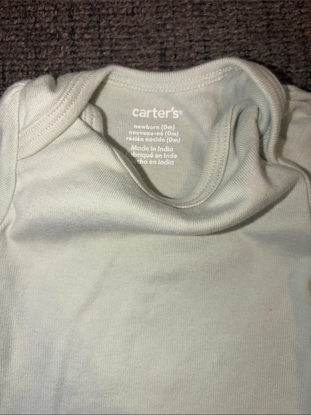 Carters simple white