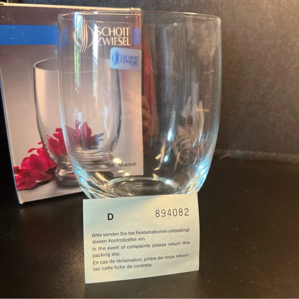Schott Zwiesel includes any or