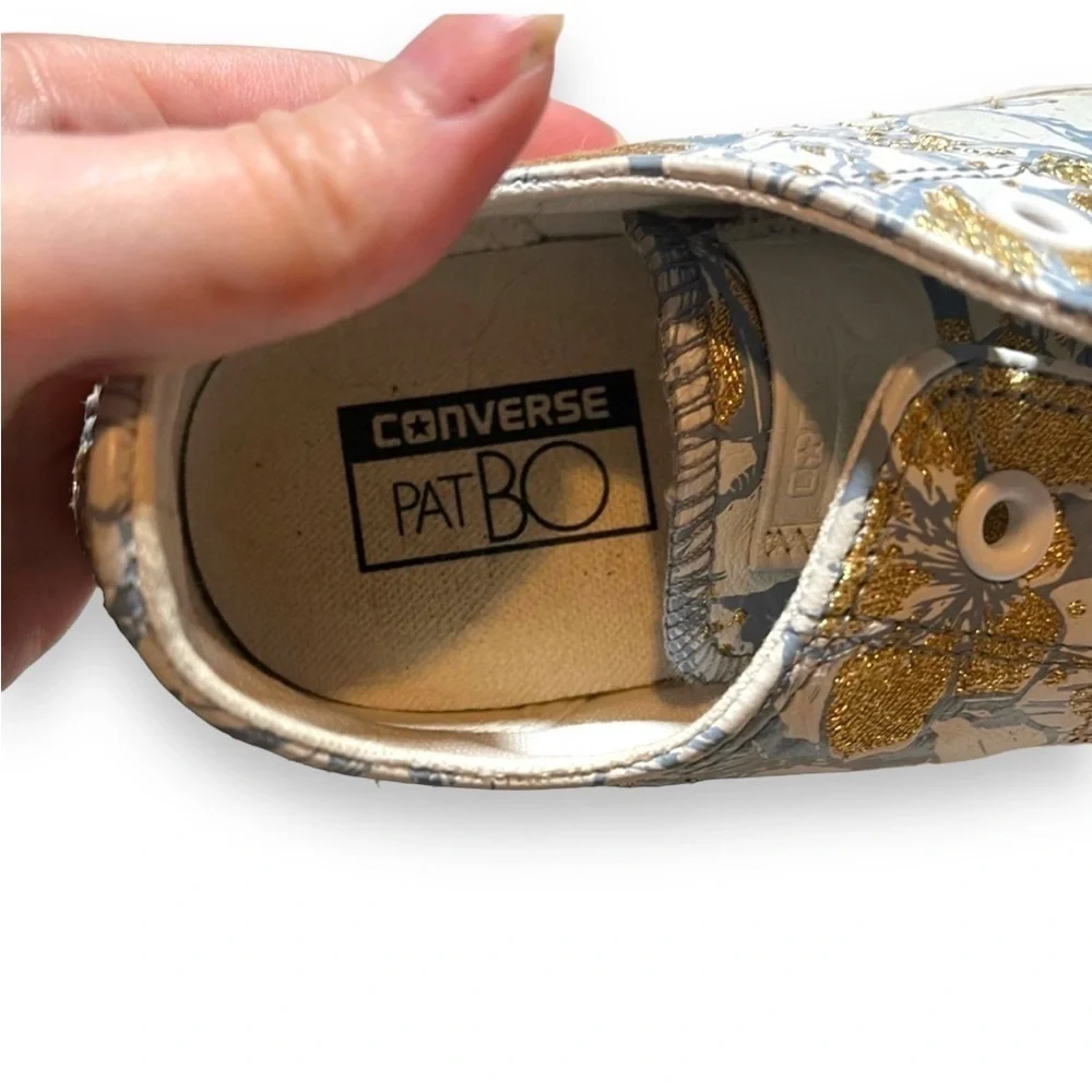 Converse gilded pat