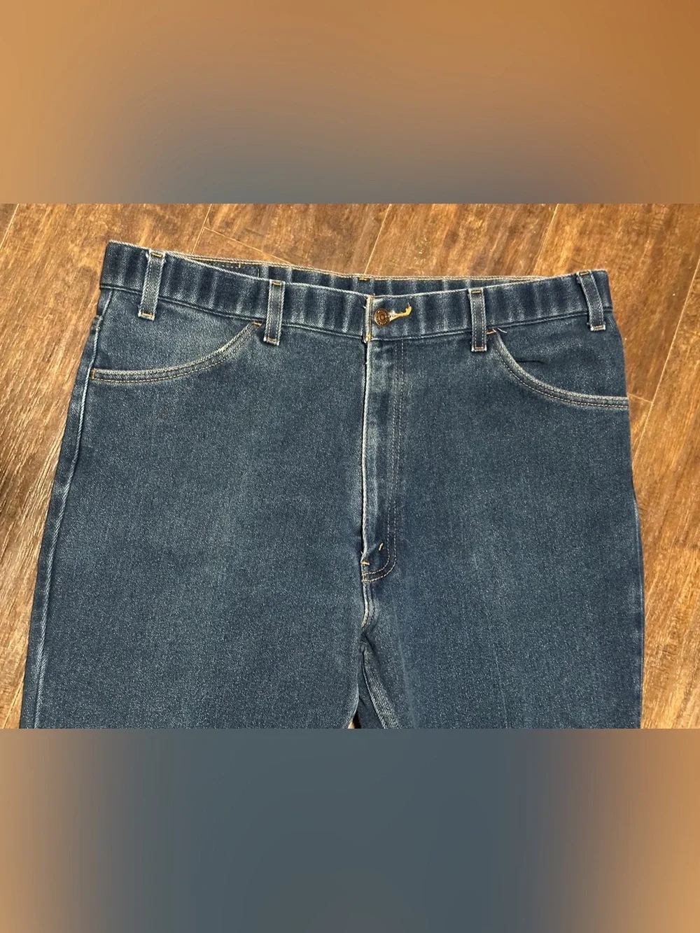 90's Orange Tag Levi's 505 Denim Jeans Straight Leg Men's 40x30