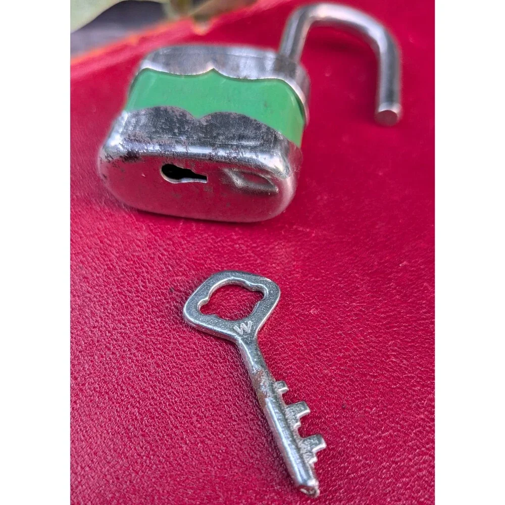 Vintage padlock key
