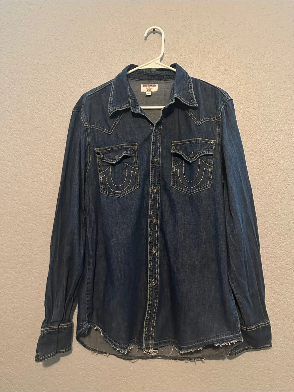 True Religion denim shirt true