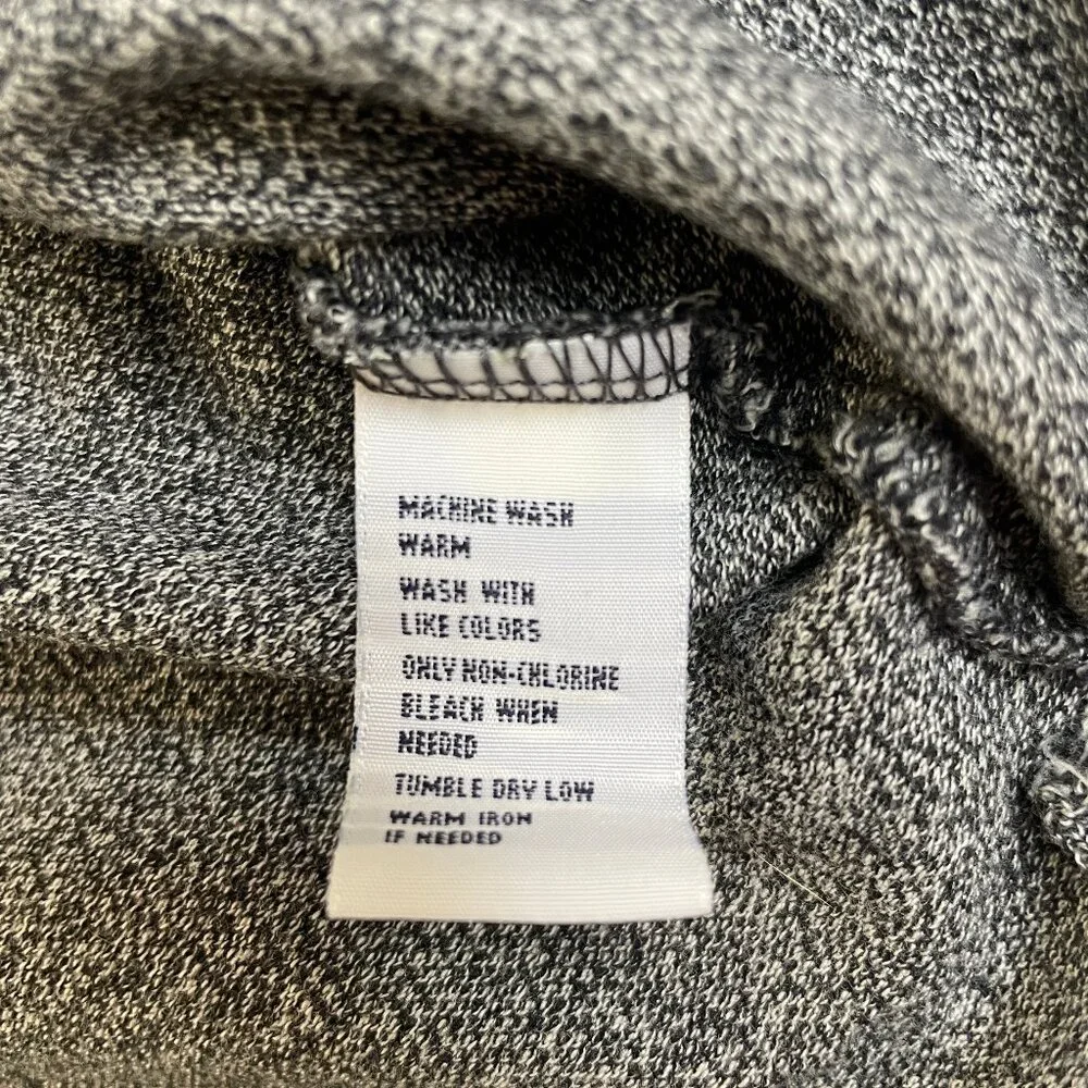 Polo Ralph Lauren Shirt Men's Medium Charcoal Gray Heathered 100% Cotton