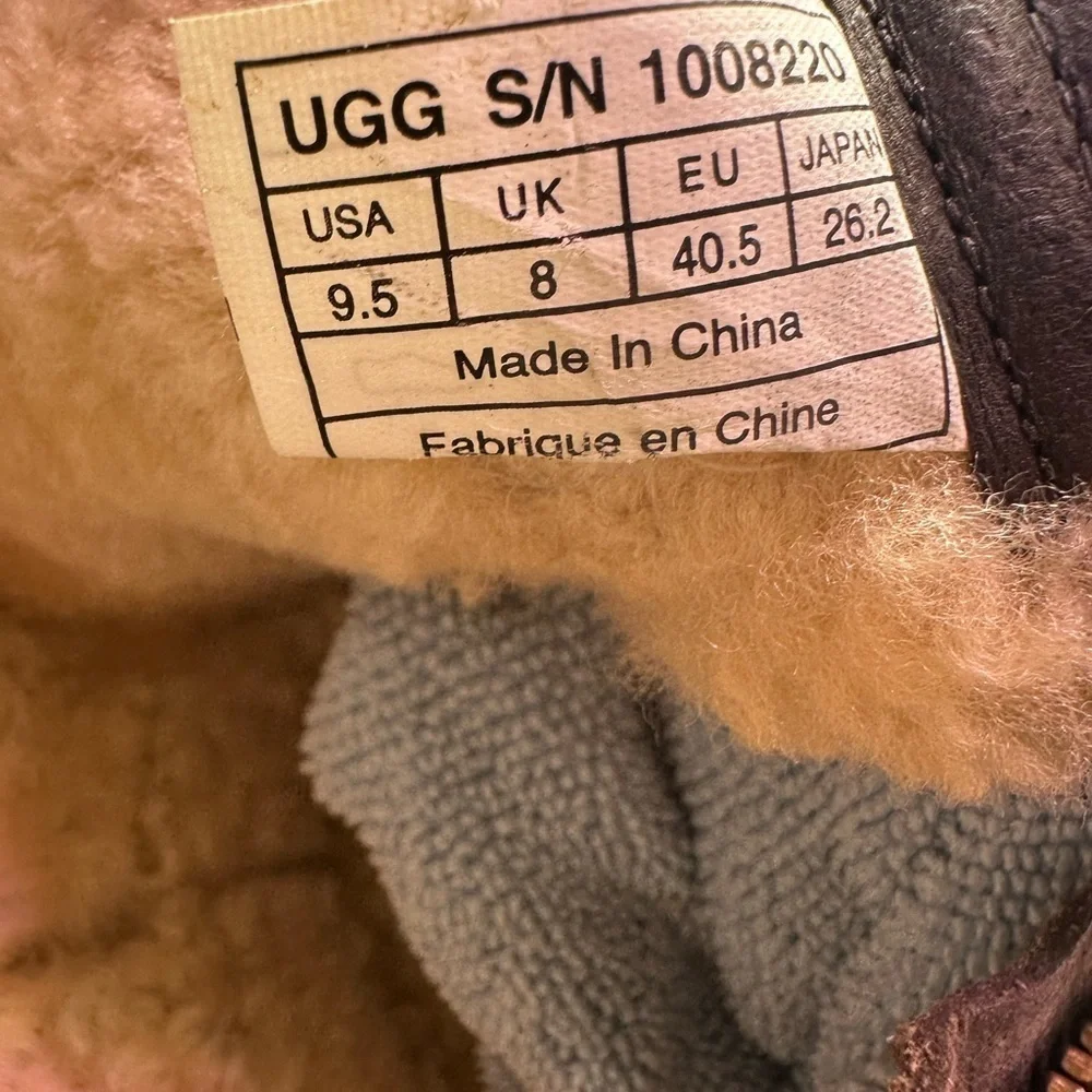 UGG boots plush