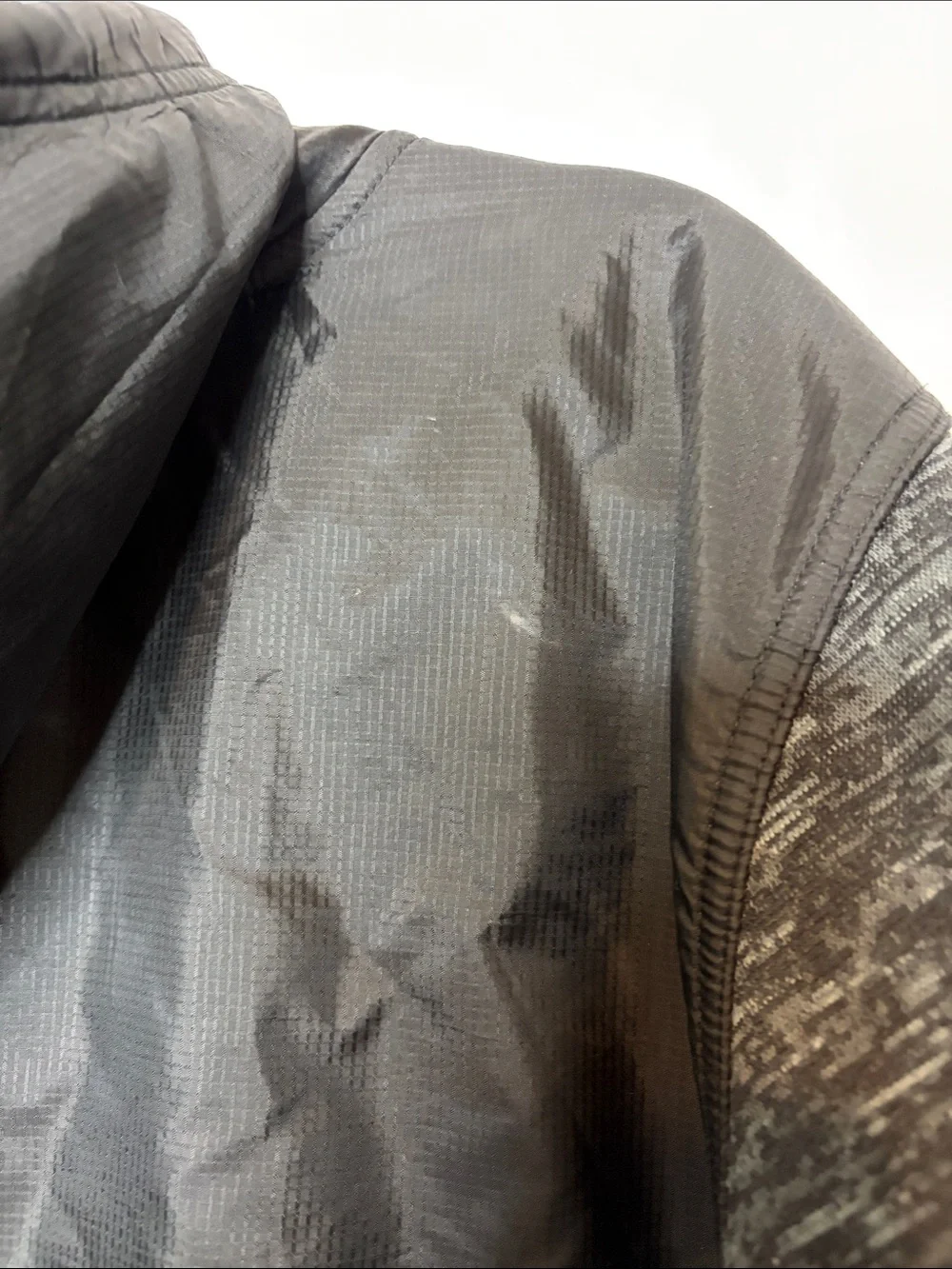 The North Face material layout