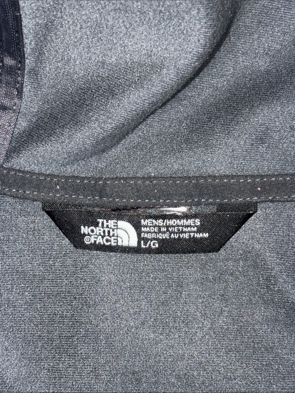 The North Face material layout