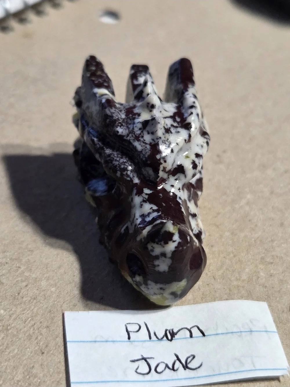 Plum Jade let shown