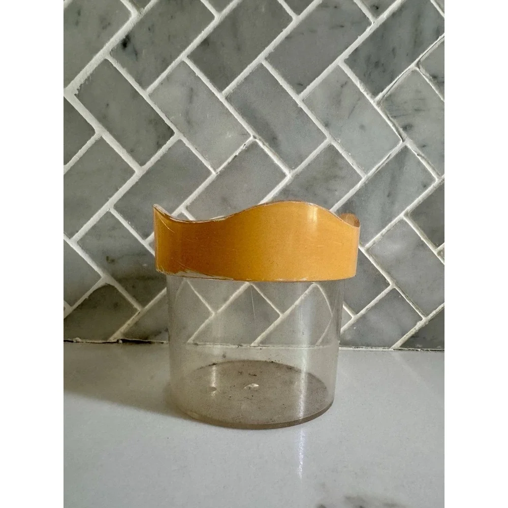 Lovevery Nesting Stacking Drip Drop Cup Orange 1 Pc Inspector Play Kit
