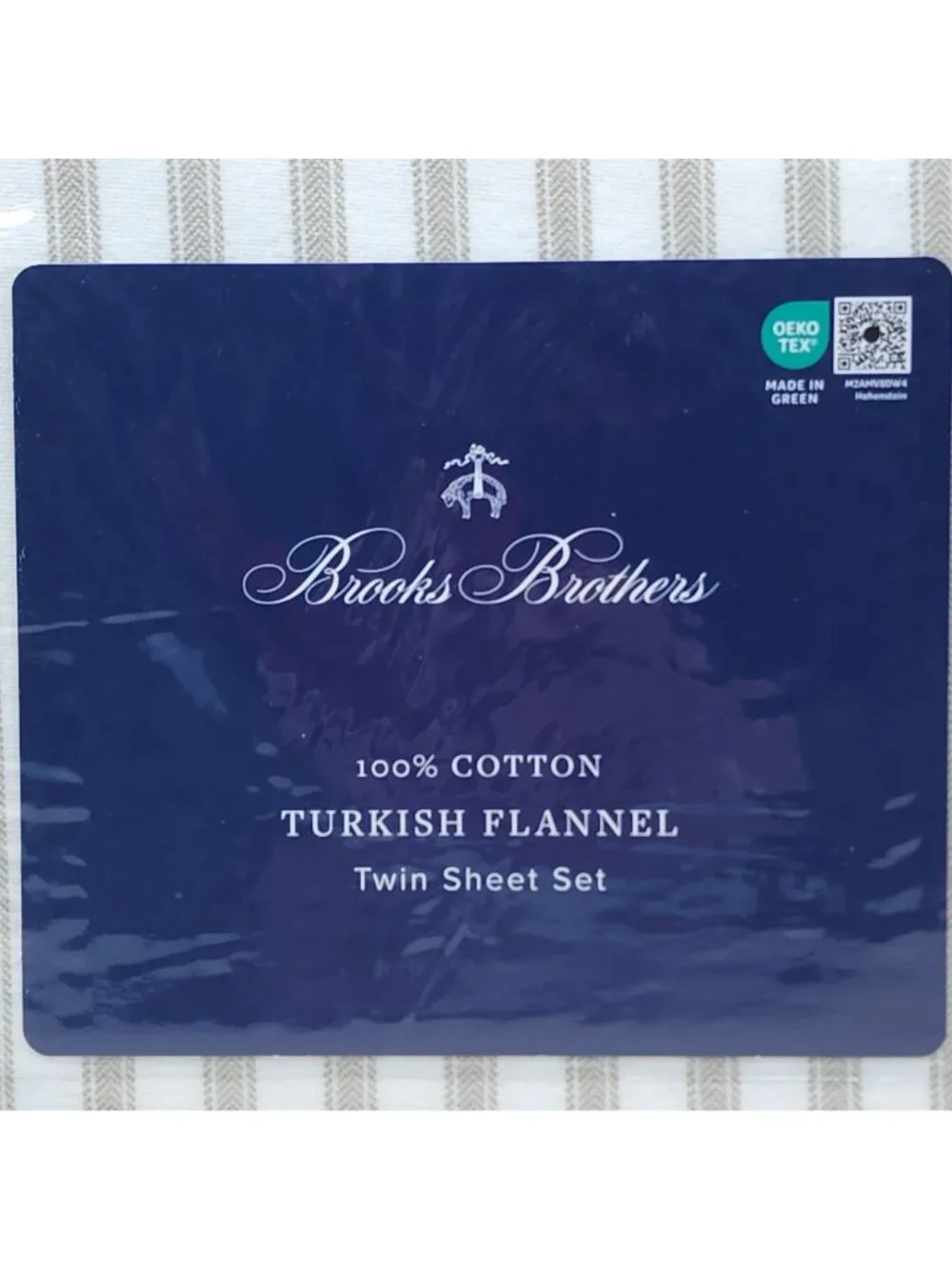 Brooks Brothers sealed 39x75x12 size
