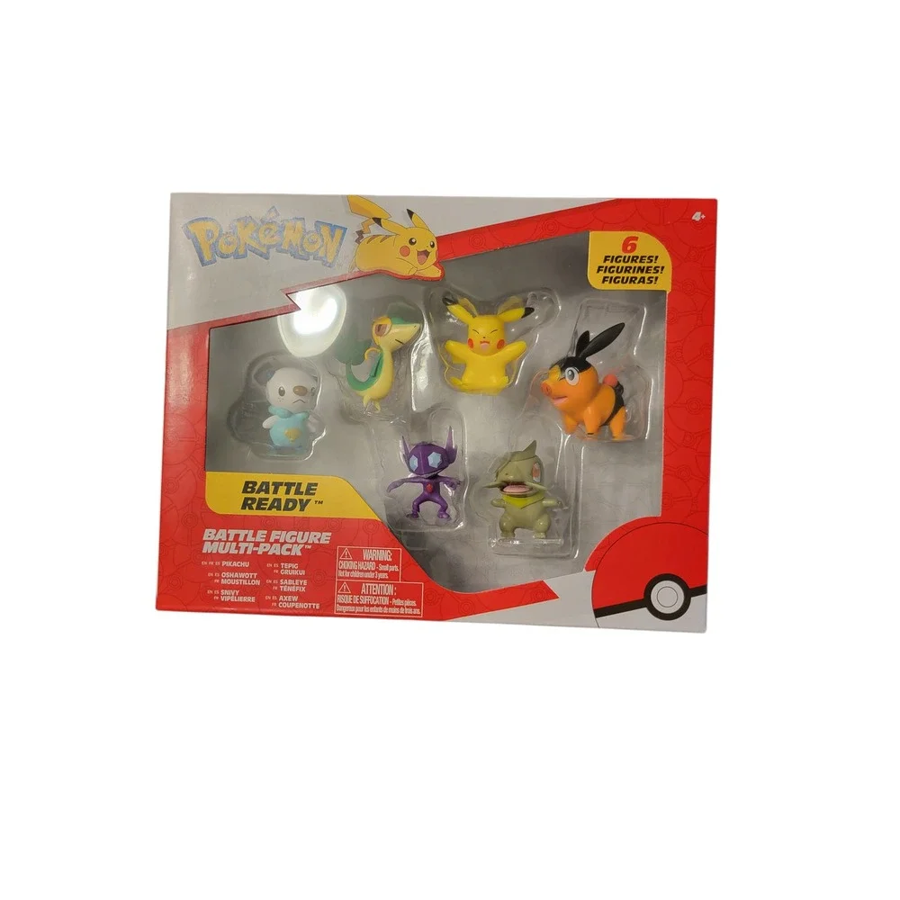Pokemon Battle Figure Multi-Pack Kids 2 Inch New‎ 6 Figures Pikachu