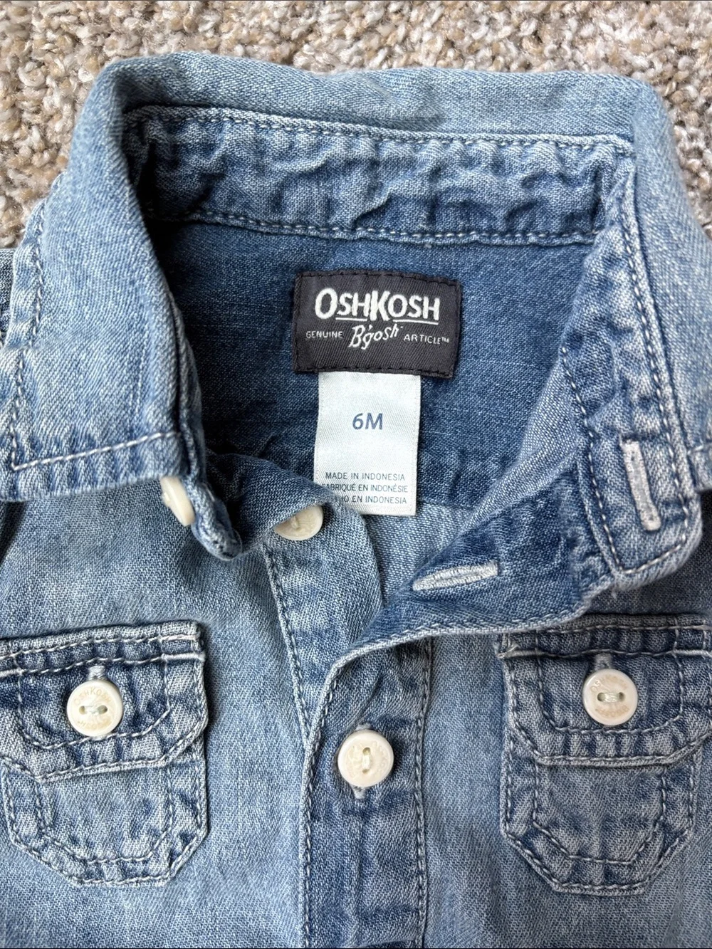 OshKosh Bgosh couldn’t set denim
