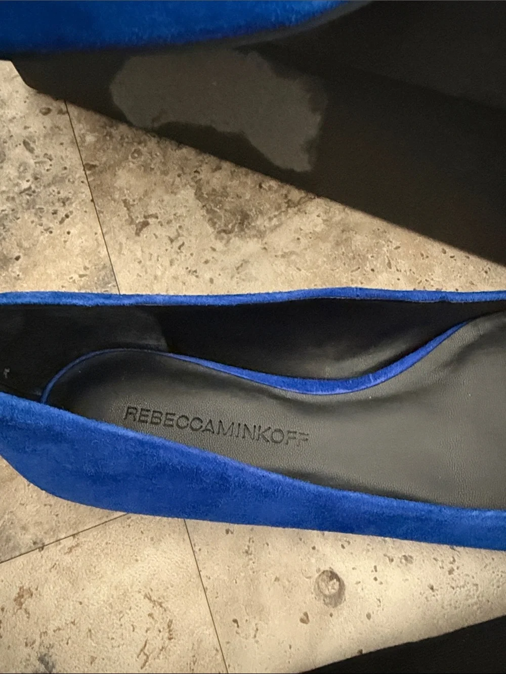 Rebecca Minkoff cobalt cushioned